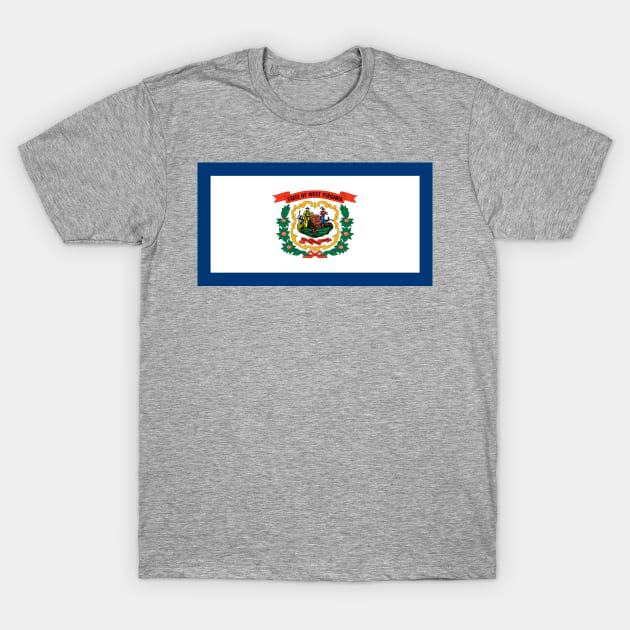 Flag of West Virginia T-Shirt by brigadeiro